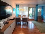 Wohnen und Essen - Gepflegte 2,5 Zimmer-Terrassenwohnung mit zwei Terrassen und großem Garten!