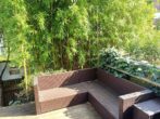 Terrasse vor der Küche - Gepflegte 2,5 Zimmer-Terrassenwohnung mit zwei Terrassen und großem Garten!