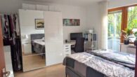 Schlafzimmer - Gepflegte 2,5 Zimmer-Terrassenwohnung mit zwei Terrassen und Garten!